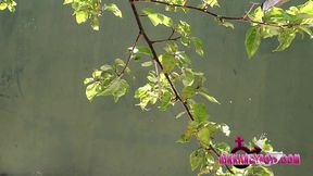 atomic pissathon 17 t-girls pissing on a young skinny faggot