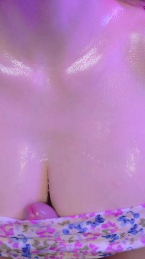 Gentle Massage and Sliding Between My Tits - Lilykoti