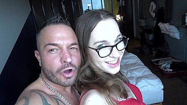 POV-ANALSEX with TS Emily – Naughty Trans Creampie