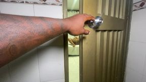 I catch my stepmom jerking off hard