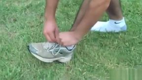 Tickle feet challenge