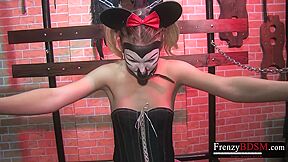 Mature Masochist Montage Playing With Clamps