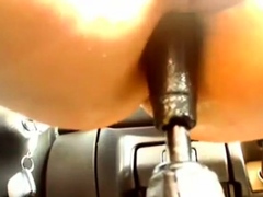 Anal fun in the car