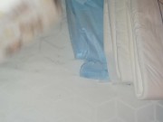 Diapers I brought on our trip.