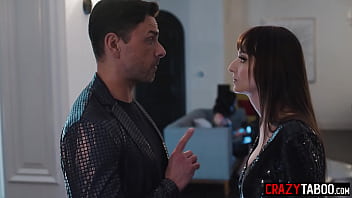 Deepthroat blowjob and doggystyle hardcore fucking for lucky big dick guy