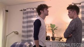 Hung Calvin Banks is eager to smash Troy Accola in his bum