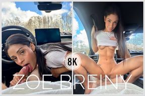 Zoe Enjoys Sex in the Car