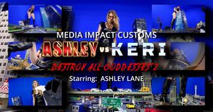 Destroy All Goddesses PT2 - Act 1 - Ashley Lane - Giantess SFX - Crush  - 4K