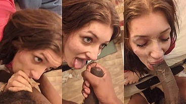 Ivy winterz Gets huge Load To The Face