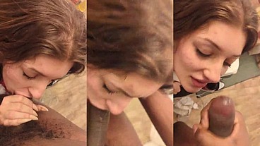 Ivy winterz Gets huge Load To The Face