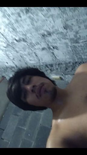 Completely Naked What a Big Cock I Have