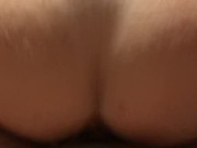 POV reverse cowgirl milf style