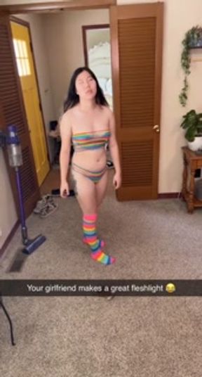 Snapchats of your girlfriend being used as a Frat House Free Use maid (Trailer)