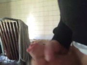 In einem verlassenen Haus gepisst und gewichst