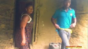 Naughty&#x1F608; Stepsis Craves Big Dick&#x1F32D;, Action in Grubby Mud Shack