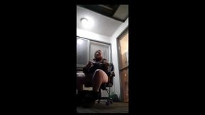Step Sister Had Setup a Camera Outside and Caught Me, and She Does Catch Me Mid Session.