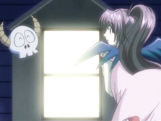 Comics Pros - Akitoshi Screws His Stepsister Hitomi & Shinigami Mina Who Are The one and the other Impregnated By Him