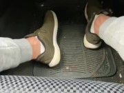 AlphaMaleXXL Trainers, ankle socks and feet