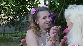 Christina & Claudea - Sexy Picnic Pt1