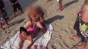 Public Gangbang on Banana Beach Guaranteed Squirt