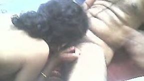 Cock loving Desi housewife eats dick of her husband again