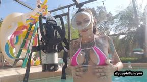 Aquaphilias- Summer Vixen- Double Hose Orgasm