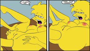 Horny Cartoon Girl Pays Bills With Anal Sex And Pussy Fucking