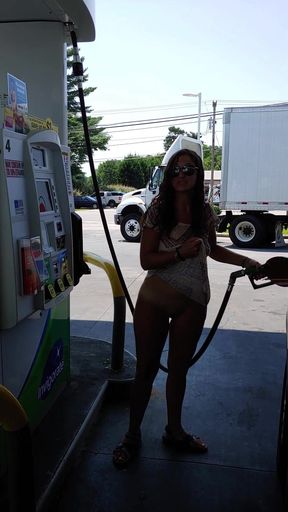 Flashing at the bp station