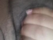 Masturbating and fucking myself with a strap on