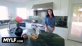 My Easy Milf Stepmom Caught Me Staring Her Huge Tits And Let Fuck Everywhere Around The House