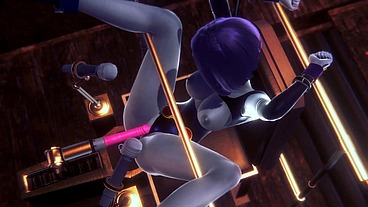 Raven on a sex machine - Titans Porn
