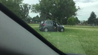 Random stranger seduces me at the public park. cruising by car