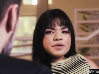 Latin teen Summer Col and her stepparents butler inherited half of the abode.The stud becomes creepier by the day and makes her a SHOCKING PROPOSITION