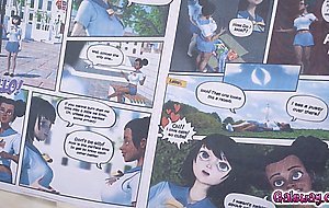 Lacy and Lily bought an erotic comic book now that theyre old enough to be allowed to