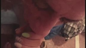 blowjob and self cum at my face 👅💦