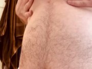 Thicc boi’s post shower rub down