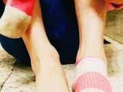 Chole fields foot tease