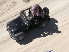 Big Tits Mercedes Carrera Drone Fucking In Desert