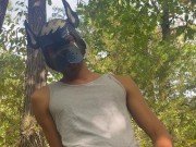 Pup Public Forest Wetting