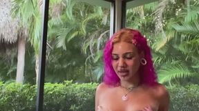 (Behind The Scenes) Petite Teen Bimbo Small Penis Humiliation SPH Laughing At Your Tiny Cock