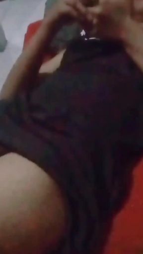 Beautiful girl relaxing with her phone   Clip 1