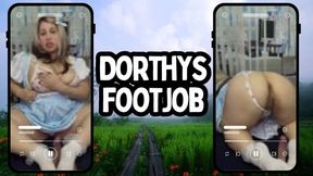Dorthys footjob