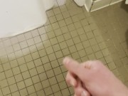 Almost Caught Jerking in College Dorm Shower