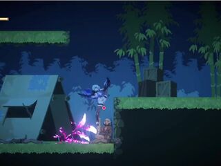 Kunoichi Seikiren - Anime Game - Full Gameplay and Boss Fight