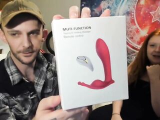 Animour panty sex toy unboxing and masturbation