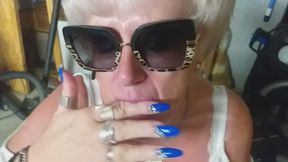 Hot Granny Sucks a Big Cock with Relish