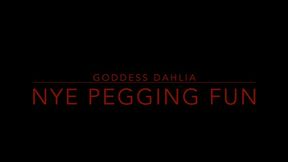 NYE PEGGING LESBIAN FUN