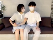 露天風呂で立ちバックしてみたかったんですよ！！！ Japanese hentai videos. 巨乳/女子大生/素人/カップル