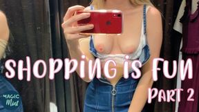 Blonde Young Milf In Changing Room