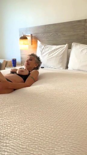 At Our Waikiki Hotel - Talking, Sucking, and Fucking a GILF   Clip 1